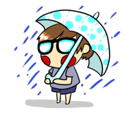 Shy boy & Cute girl sticker #2214121