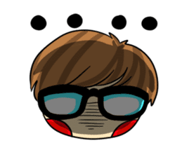 Shy boy & Cute girl sticker #2214122