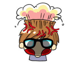 Shy boy & Cute girl sticker #2214123