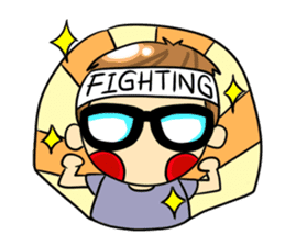 Shy boy & Cute girl sticker #2214125