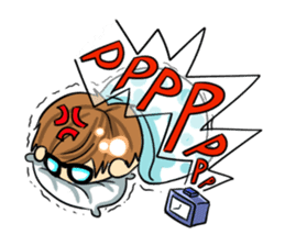 Shy boy & Cute girl sticker #2214130