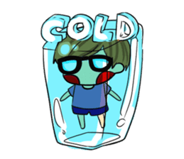 Shy boy & Cute girl sticker #2214132