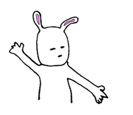 Mr.rabbiit aja sticker #2214224