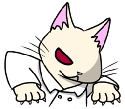 Lab-coat cat sticker #2214431