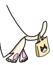 Lab-coat cat sticker #2214457