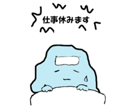 It is a sticker of amoebas. sticker #2214792