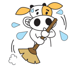 COW SWEET ! sticker #2214953