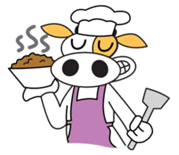 COW SWEET ! sticker #2214954