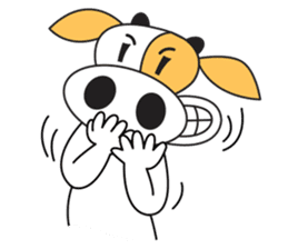 COW SWEET ! sticker #2214959