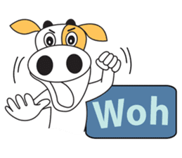 COW SWEET ! sticker #2214962