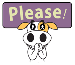 COW SWEET ! sticker #2214971