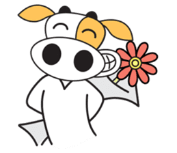COW SWEET ! sticker #2214974