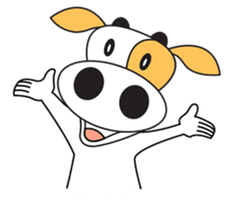 COW SWEET ! sticker #2214975