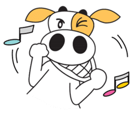 COW SWEET ! sticker #2214976