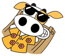 COW SWEET ! sticker #2214980