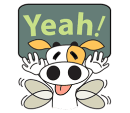 COW SWEET ! sticker #2214981