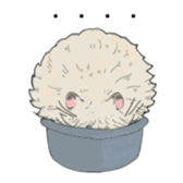 A pretty hamster Mitty sticker #2215723