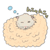 A pretty hamster Mitty sticker #2215735