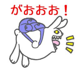 Puchi on the edge sticker #2216434