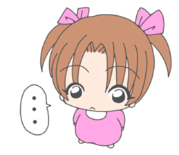 pretty children sticker #2216506