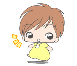 pretty children sticker #2216507