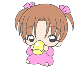 pretty children sticker #2216508