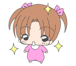 pretty children sticker #2216513