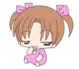 pretty children sticker #2216516