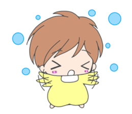 pretty children sticker #2216517