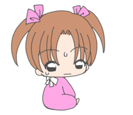 pretty children sticker #2216520