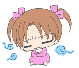 pretty children sticker #2216522