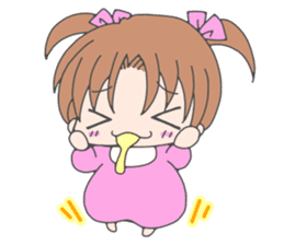 pretty children sticker #2216530