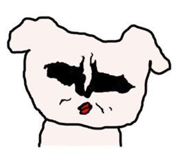 monimoni sakurako sticker #2216923