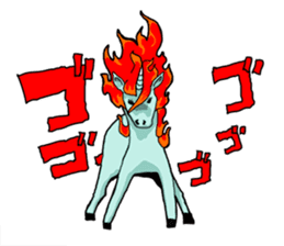unicorn-san sticker #2216960
