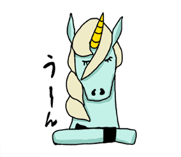 unicorn-san sticker #2216964