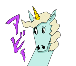 unicorn-san sticker #2216967