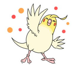 anime cockatiels sticker #2217026