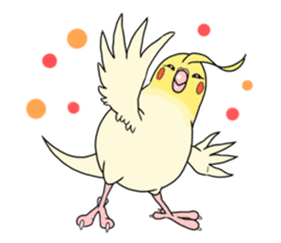 anime cockatiels sticker #2217026