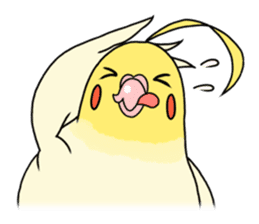 anime cockatiels sticker #2217027