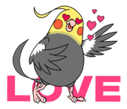 anime cockatiels sticker #2217046
