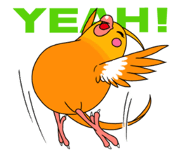 anime cockatiels sticker #2217049