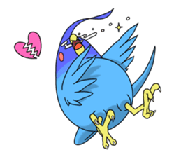 anime cockatiels sticker #2217051