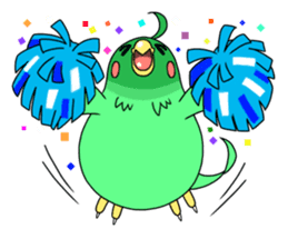 anime cockatiels sticker #2217053