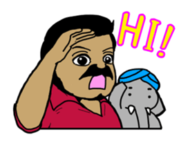 Nandy and Paon sticker #2217104