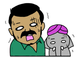 Nandy and Paon sticker #2217109