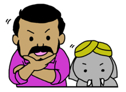 Nandy and Paon sticker #2217113