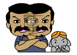 Nandy and Paon sticker #2217125