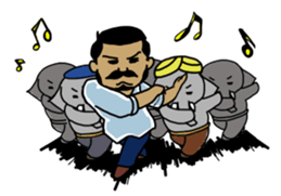 Nandy and Paon sticker #2217127