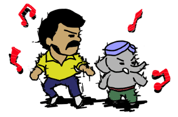 Nandy and Paon sticker #2217128