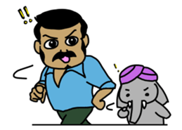 Nandy and Paon sticker #2217130